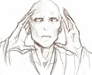 sketch of Voldemort