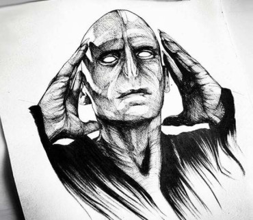 dark lord Voldemort drawing