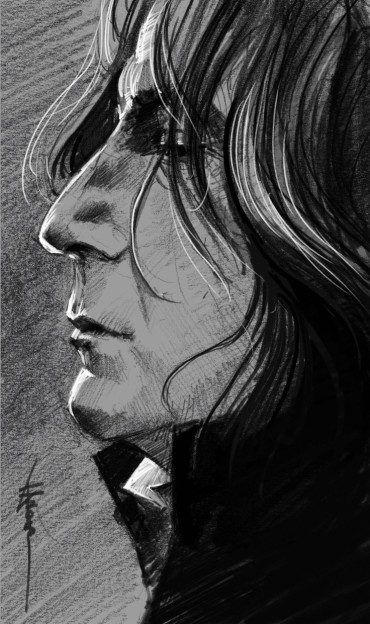 Cool Snape drawing