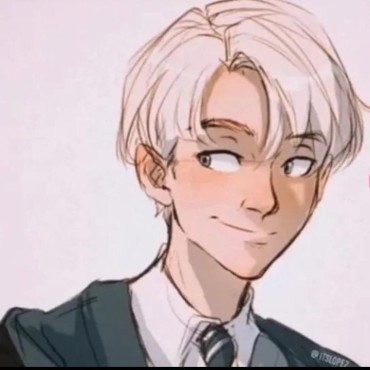 Cute Draco Malfoy drawing