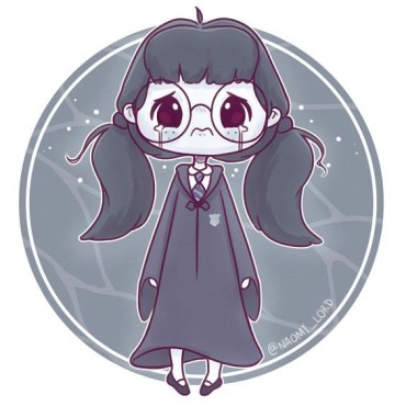 A very cute drawing of moaning myrtle