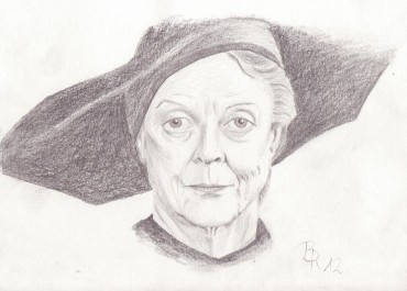 Mcgonagall sketch to practice and become better at drawing