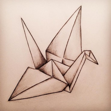 An interesting origami drawing