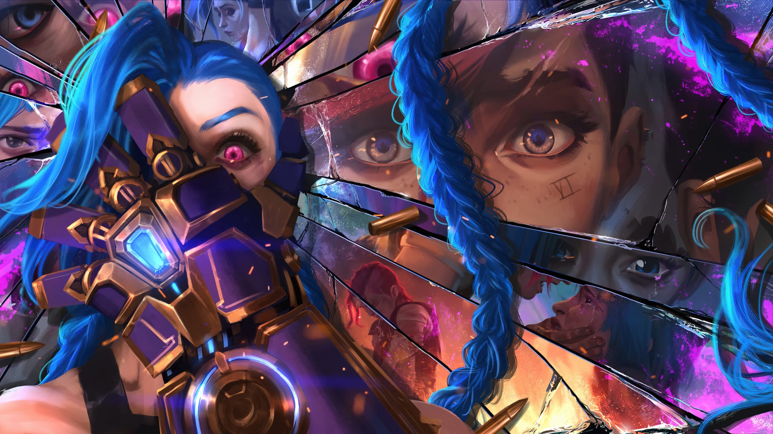 the best jinx League of legends HD LoL wallpaper for Mac and PC