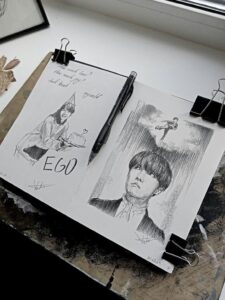 J-hope Ego drawings