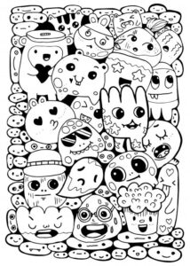 cute easy doodles for kids