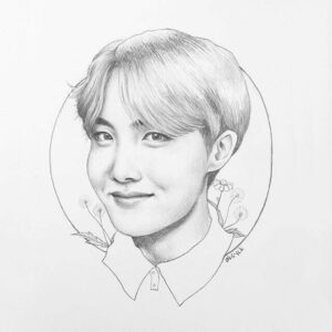 J-hope drawing