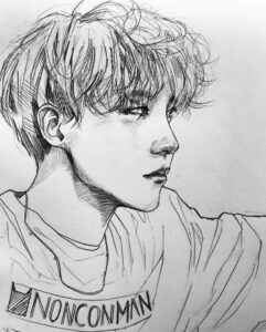 J-hope drawing