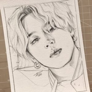 jimin sketch