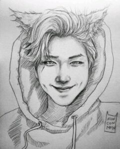  easy drawing of RM for beginners