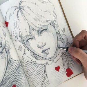 Suga sketch - BTS