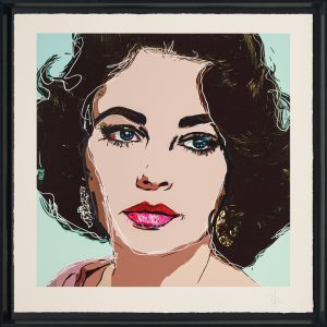 Elizabeth Taylor Paintings By Johnny