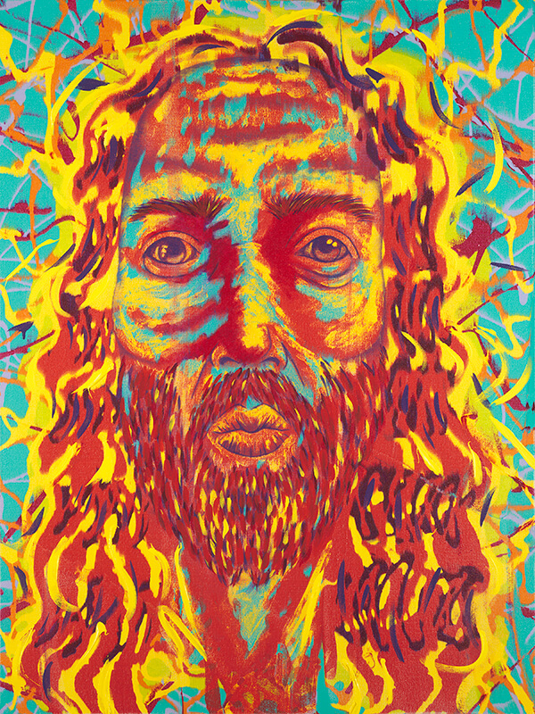 painting of jesus by jim carrey
